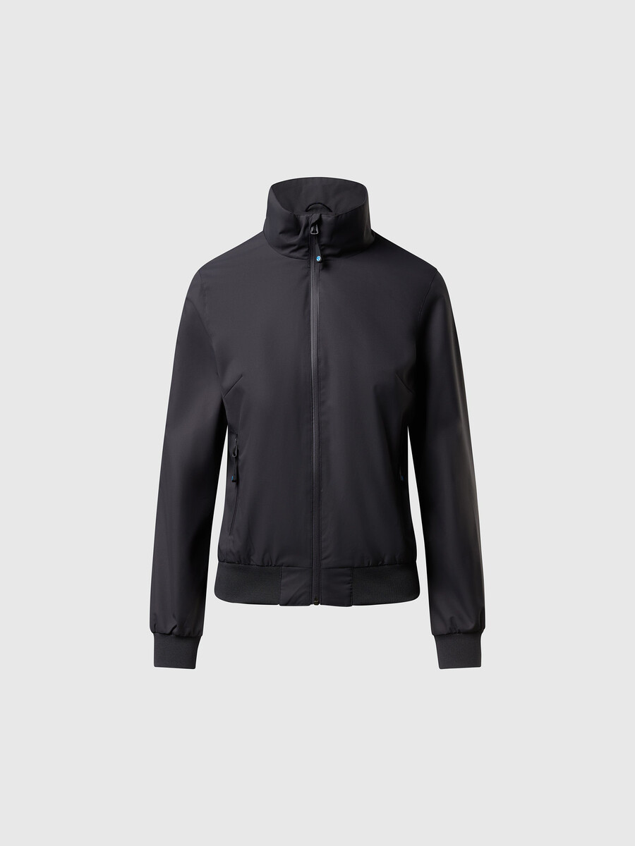 mesh-lined sailor jacket