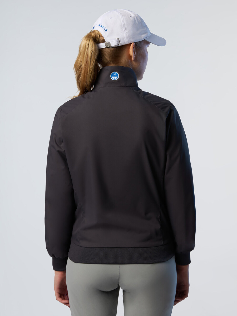 mesh-lined sailor jacket